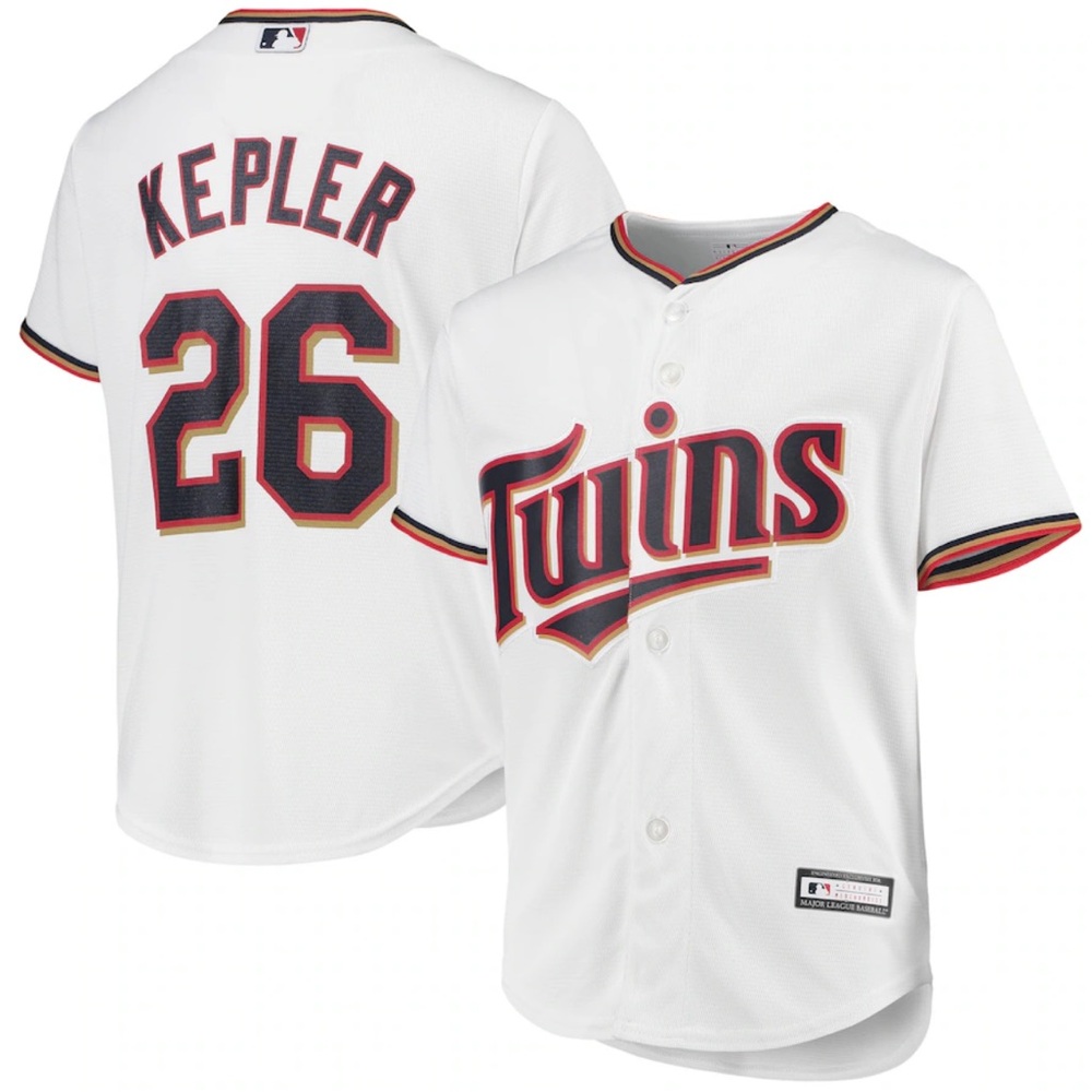 Majestic MLB Minnesota Twins Kepler 26 stitched official baseball jersey small